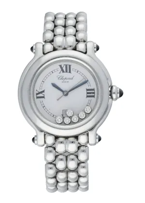 Chopard Happy Sport 27/8236-23 Floating Diamonds Ladies Watch Box Papers