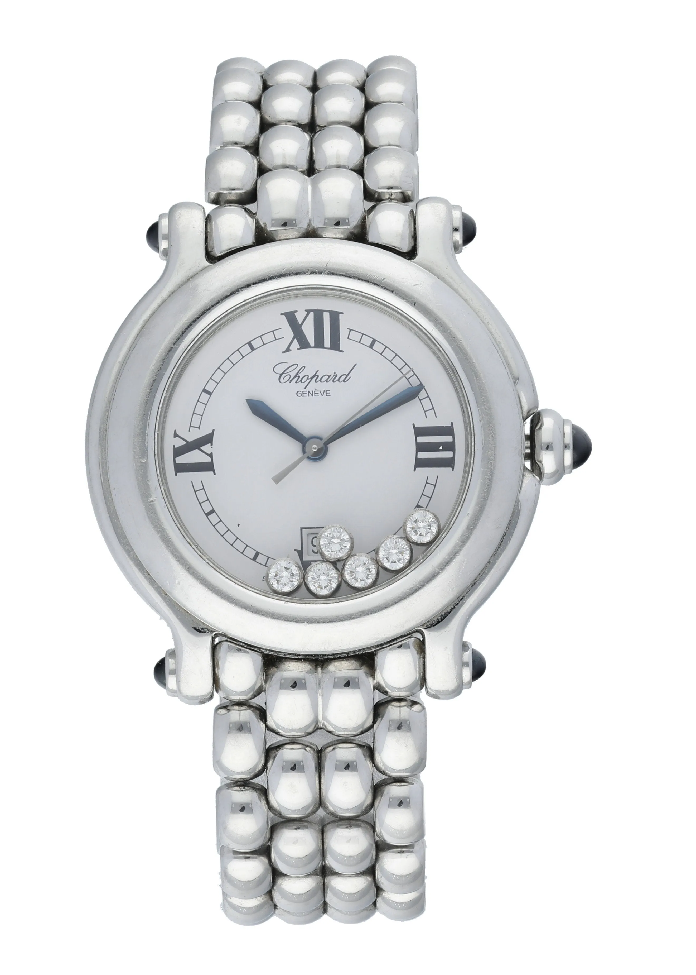 Chopard Happy Sport 27/8236-23 Floating Diamonds Ladies Watch Box Papers