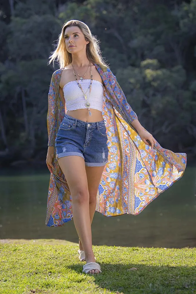 Ciara Kimono - Olive