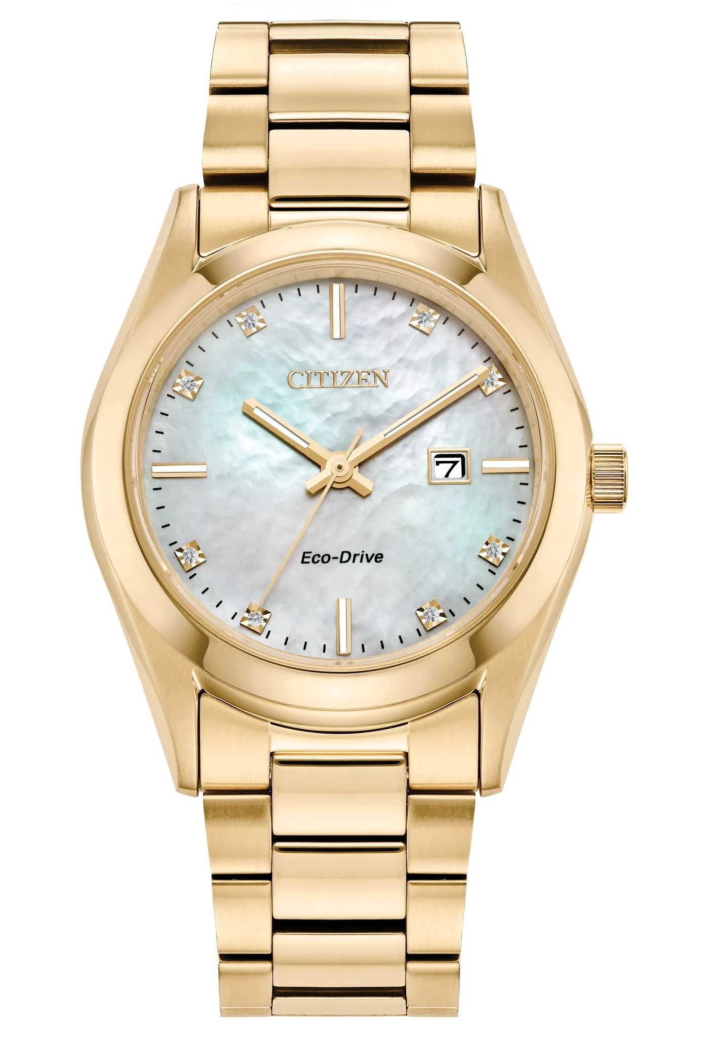 CITIZEN Eco-Drive Sport Luxury Ladies Stainless Steel