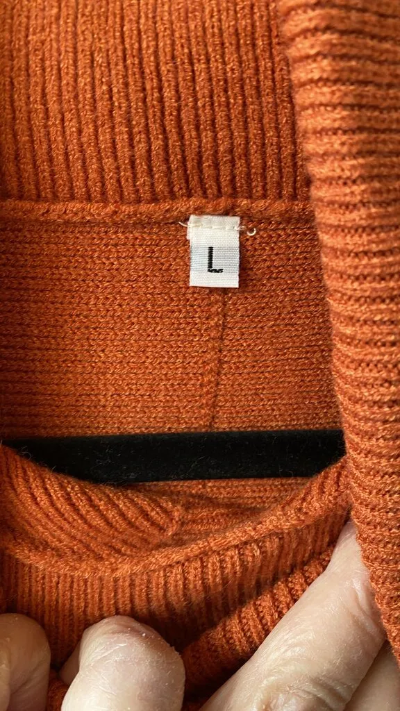 Colorblock Turtleneck Sweater