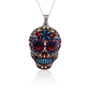 Colourful Skull Gift Necklaces