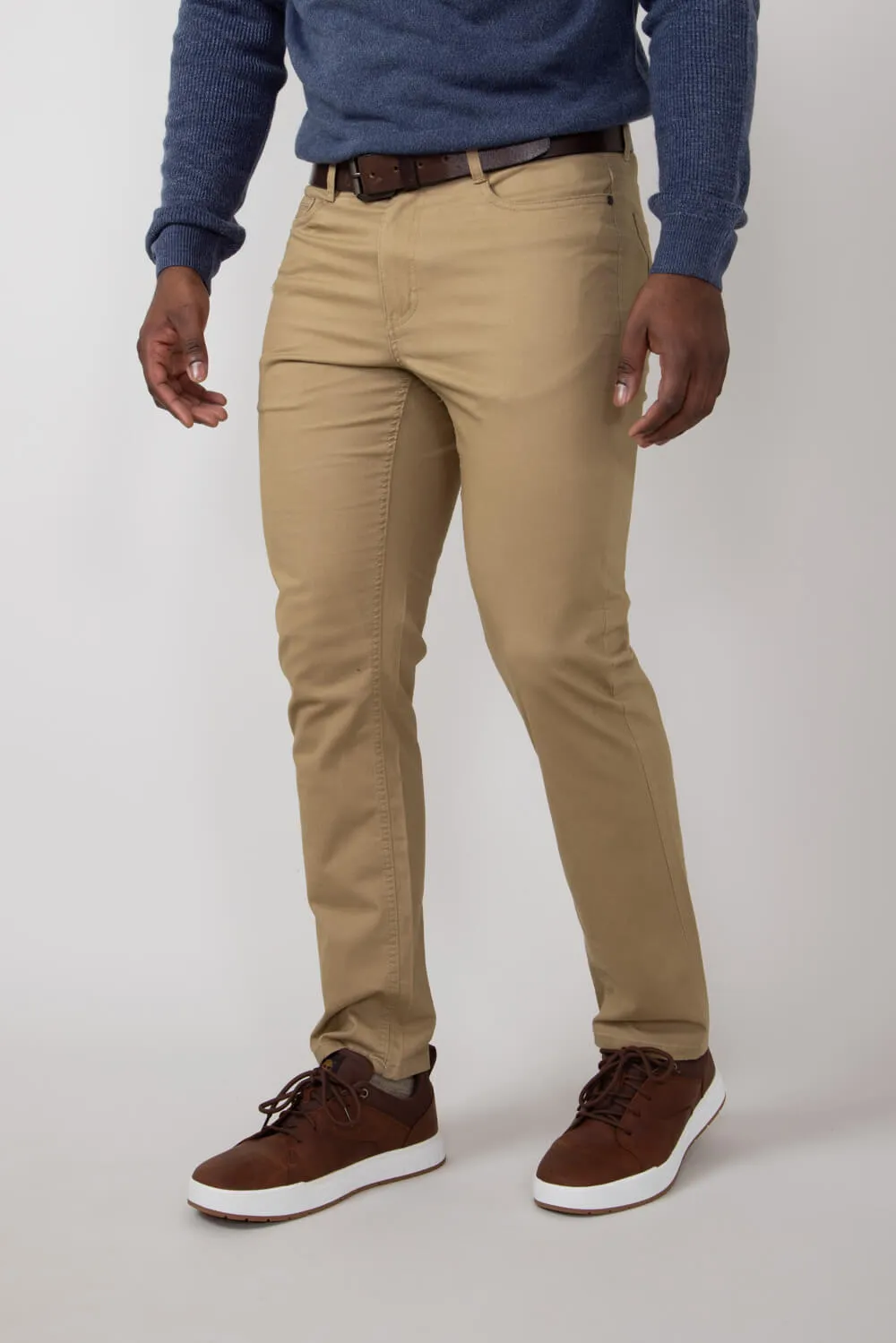 Copper & Oak Leaders Pants for Men in Khaki | K4F817-262-KHAKI