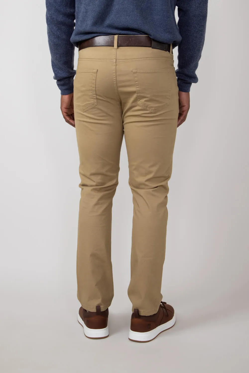 Copper & Oak Leaders Pants for Men in Khaki | K4F817-262-KHAKI