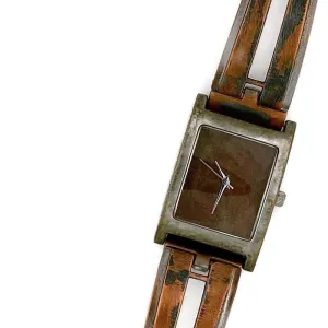 Copper Watch, Red Dial