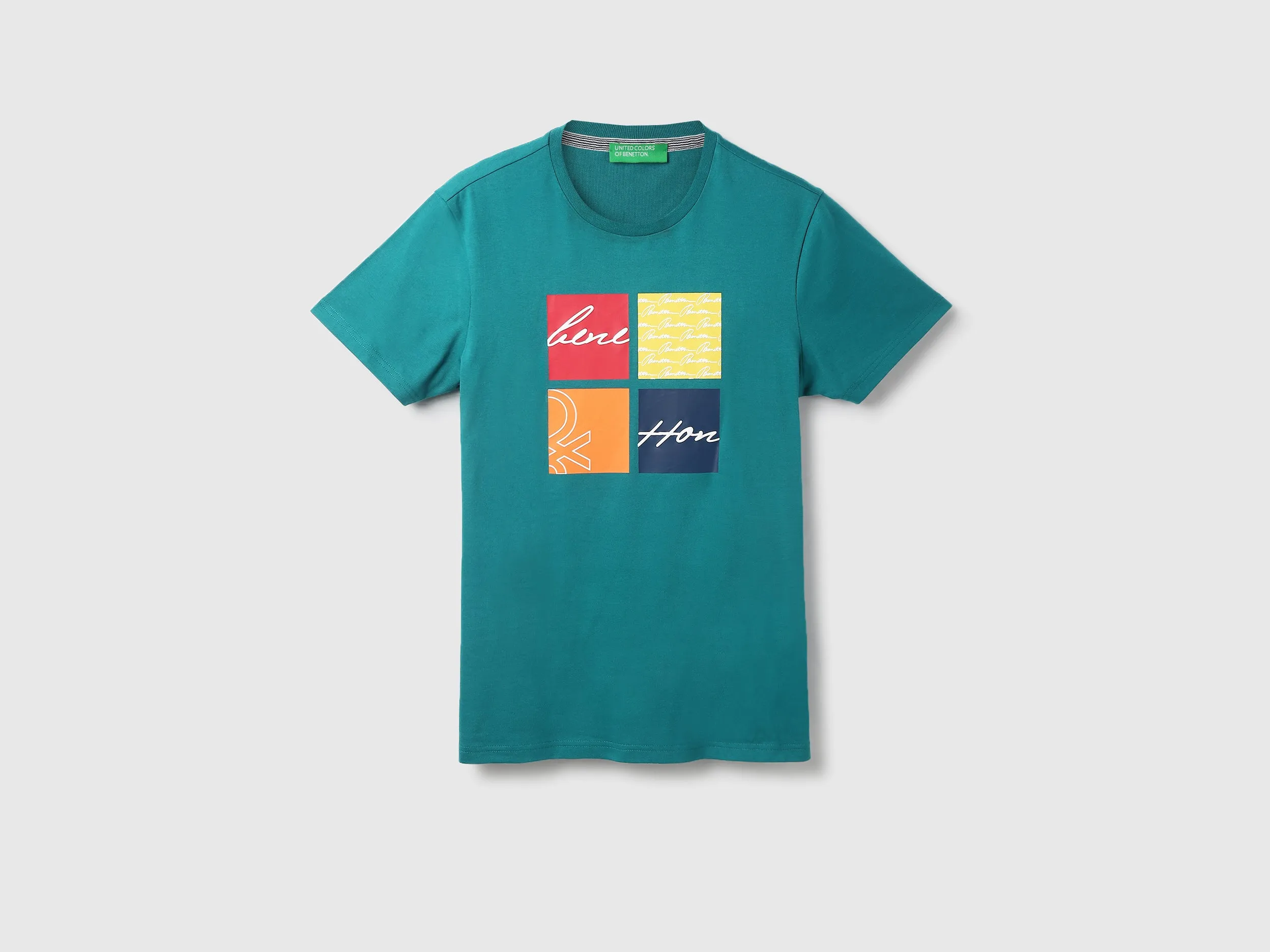 Cotton Printed Round Neck Mens T-shirts