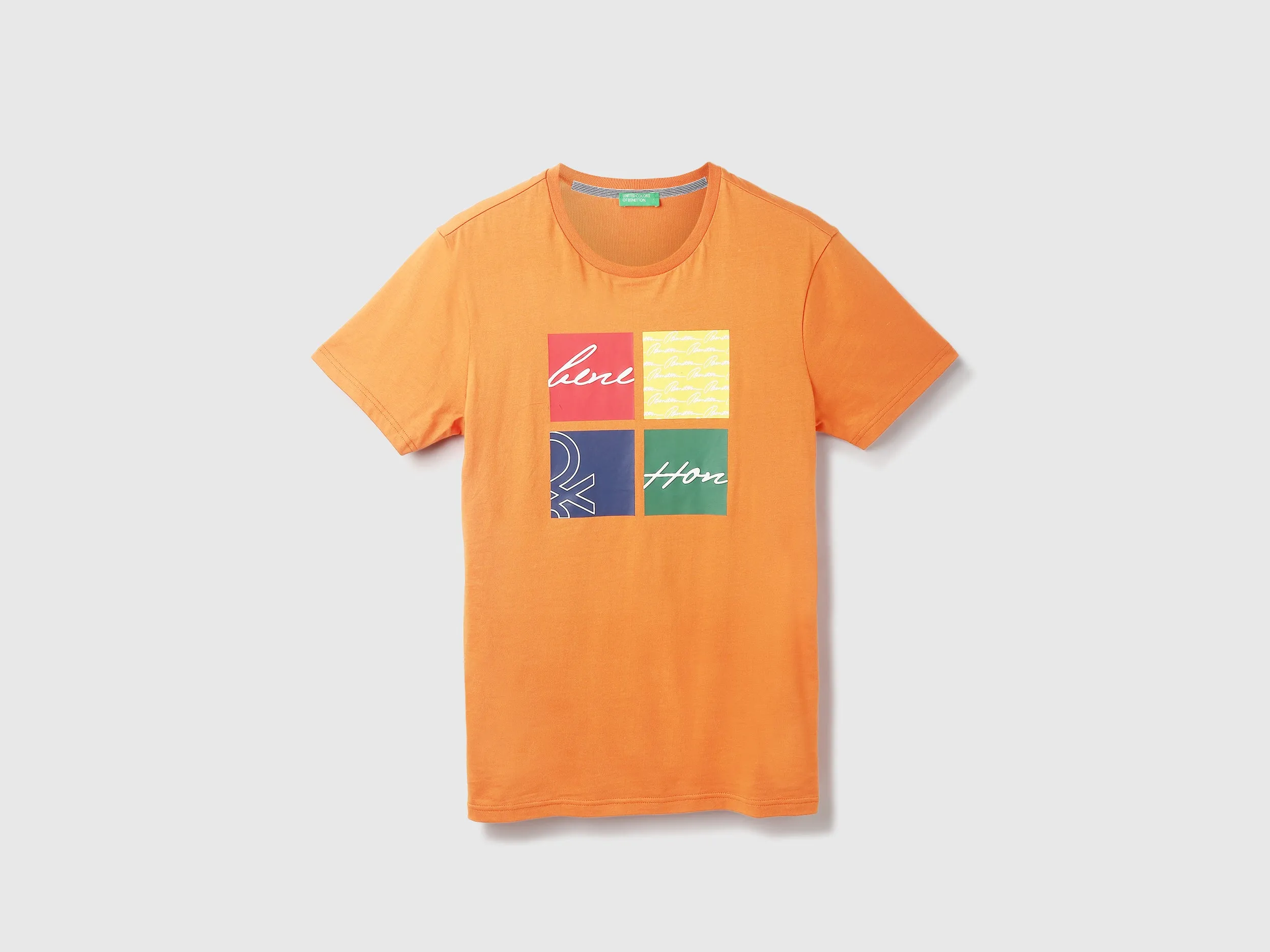 Cotton Printed Round Neck Mens T-shirts