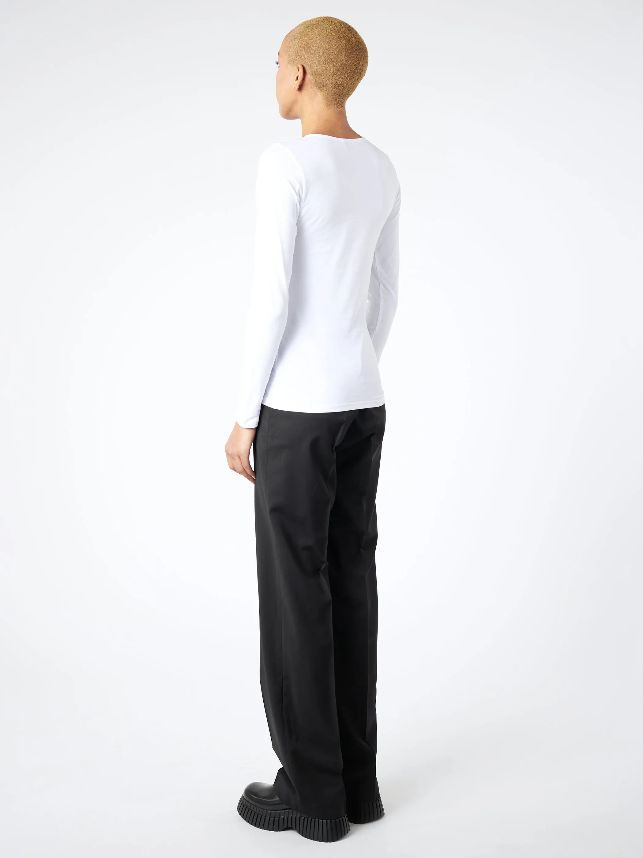 Cotton Stretch Long Sleeve