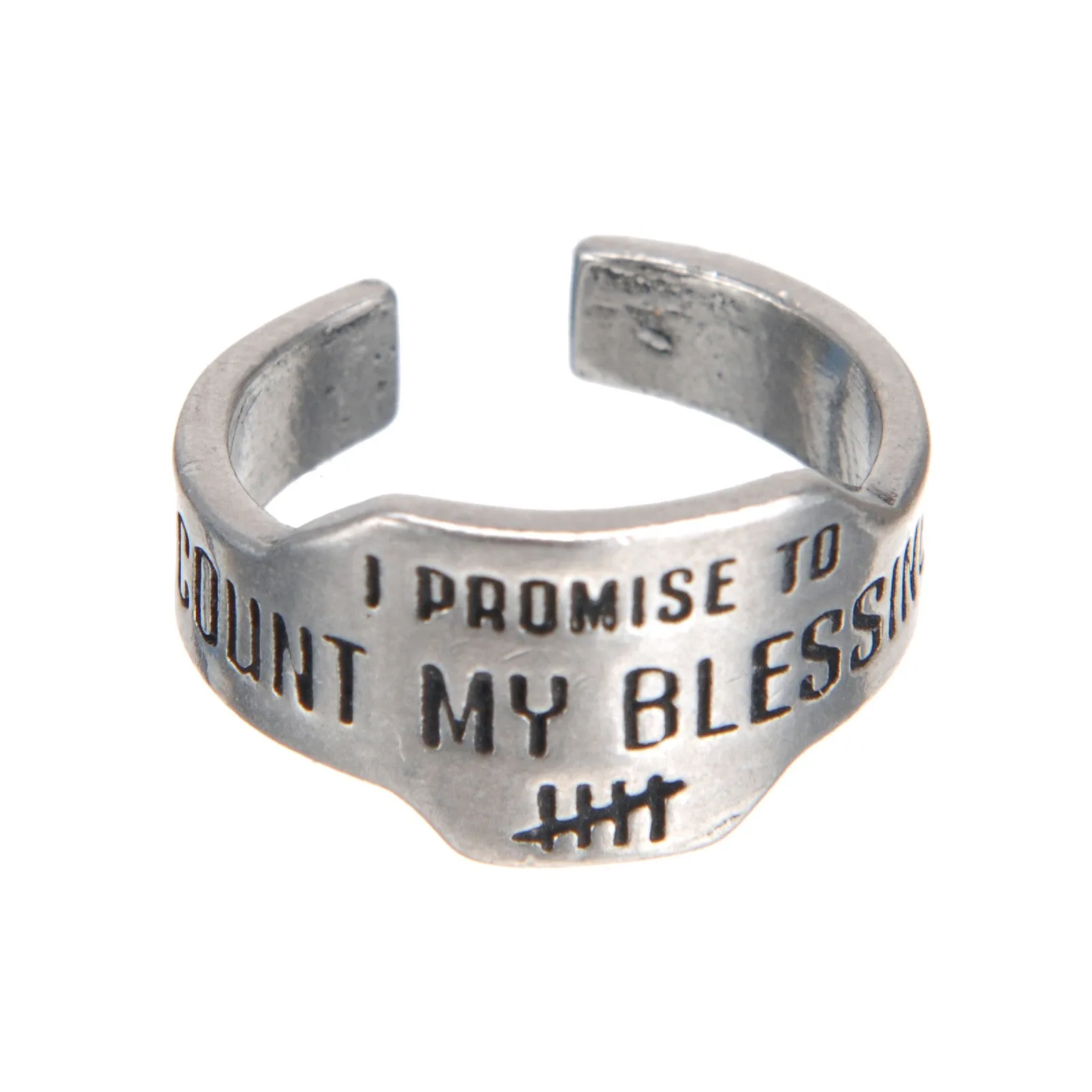 Count My Blessings Promise Ring