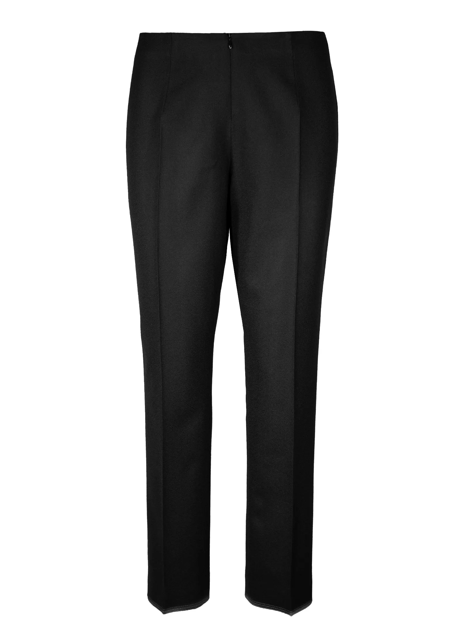 Crepe Fine Wool Pants