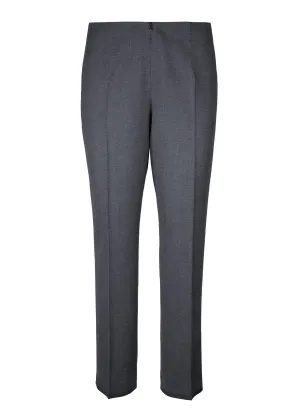 Crepe Fine Wool Pants
