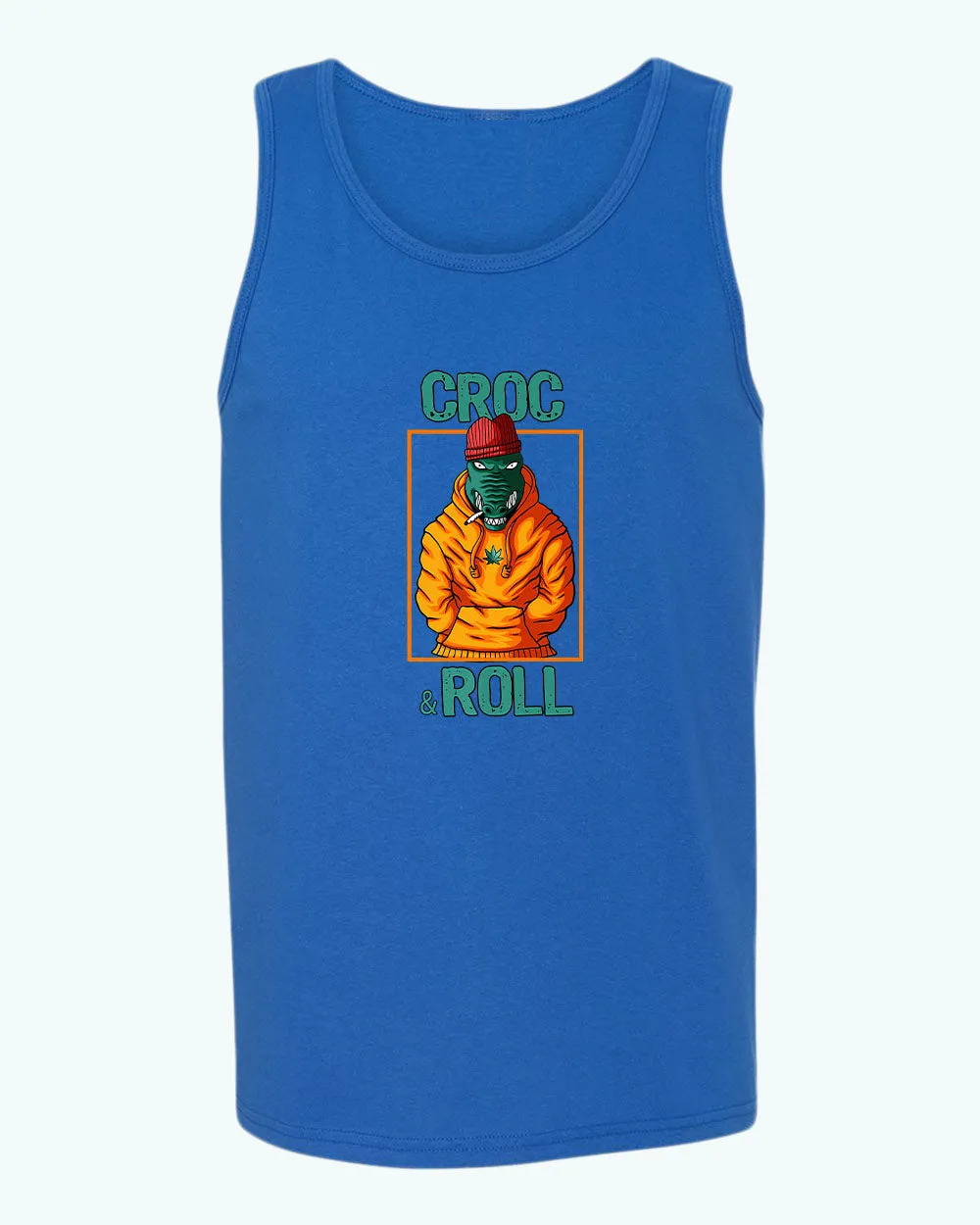 Croc and roll tank top