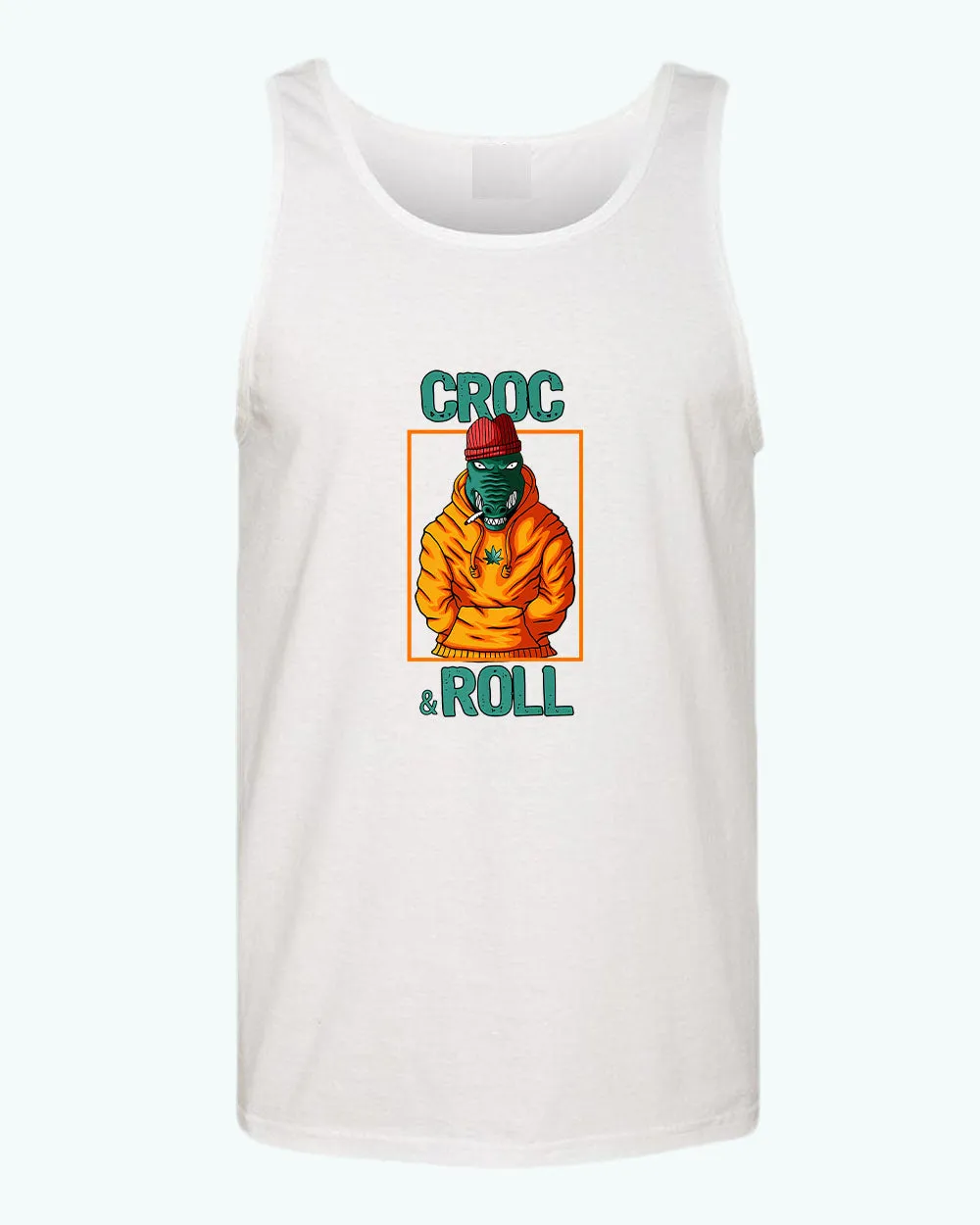 Croc and roll tank top