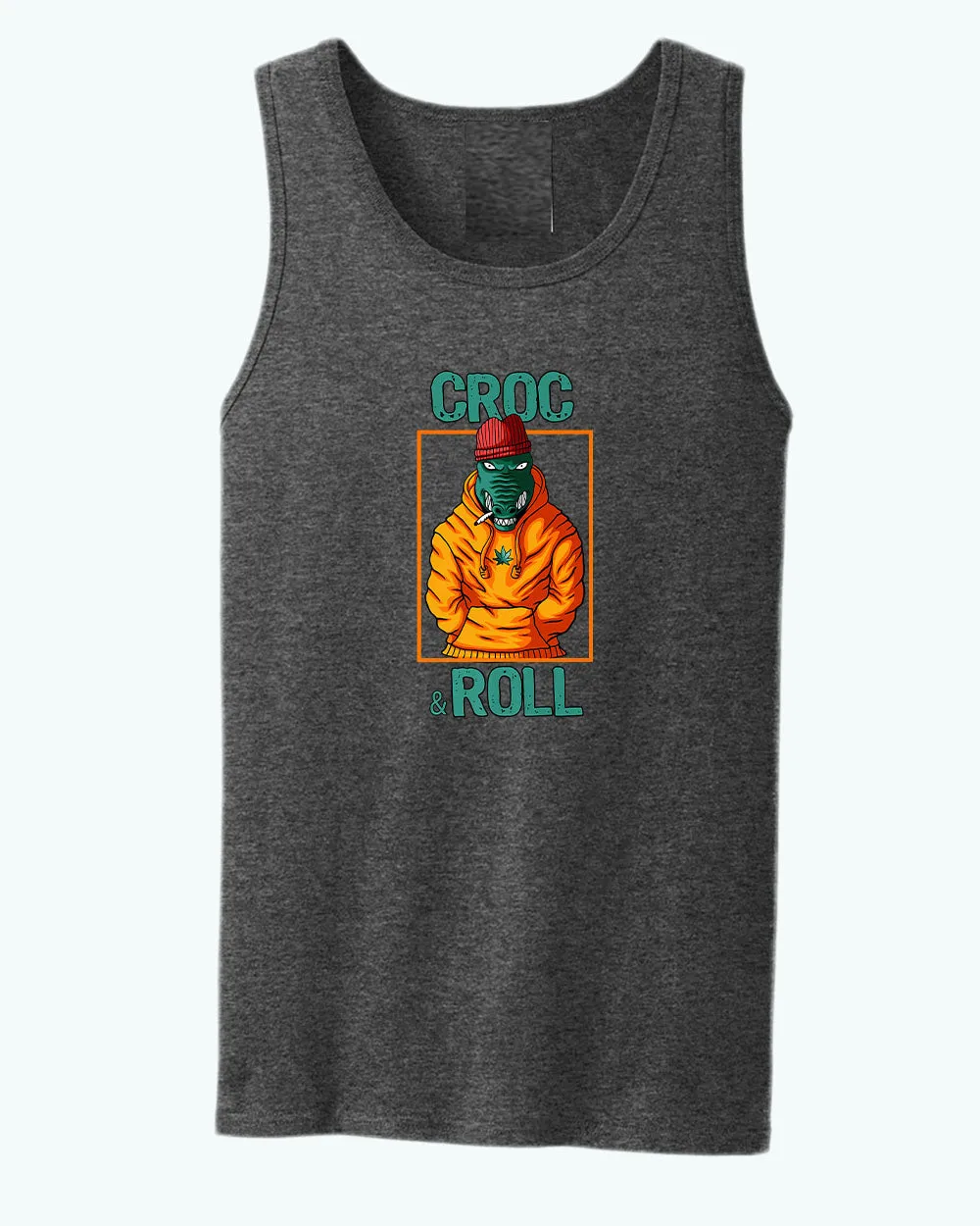 Croc and roll tank top