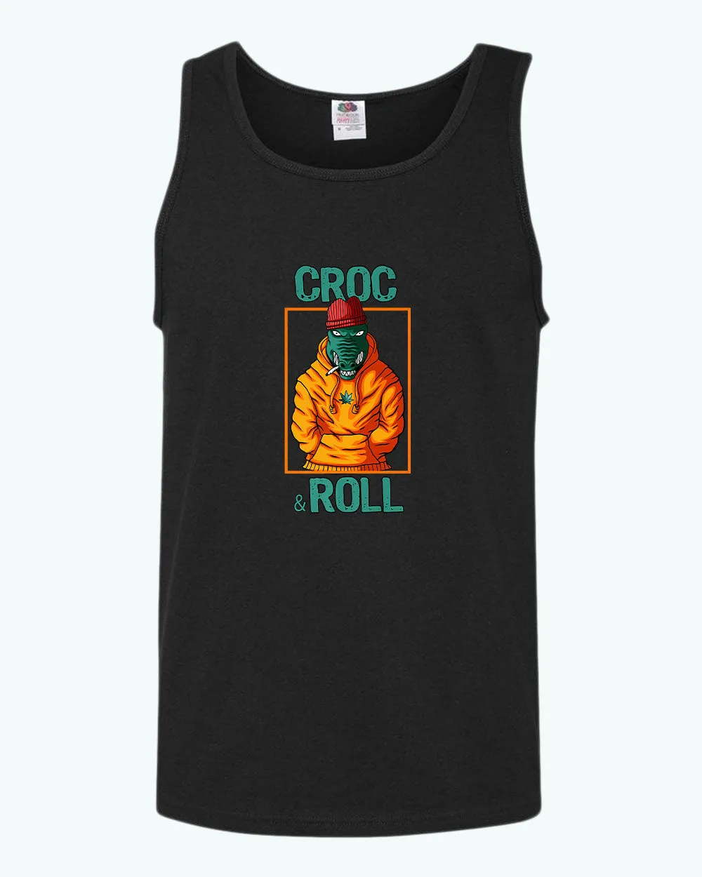 Croc and roll tank top