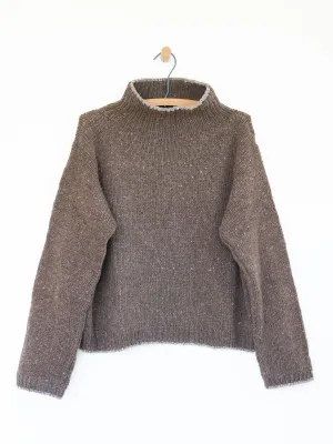 Cropped Turtleneck Sweater
