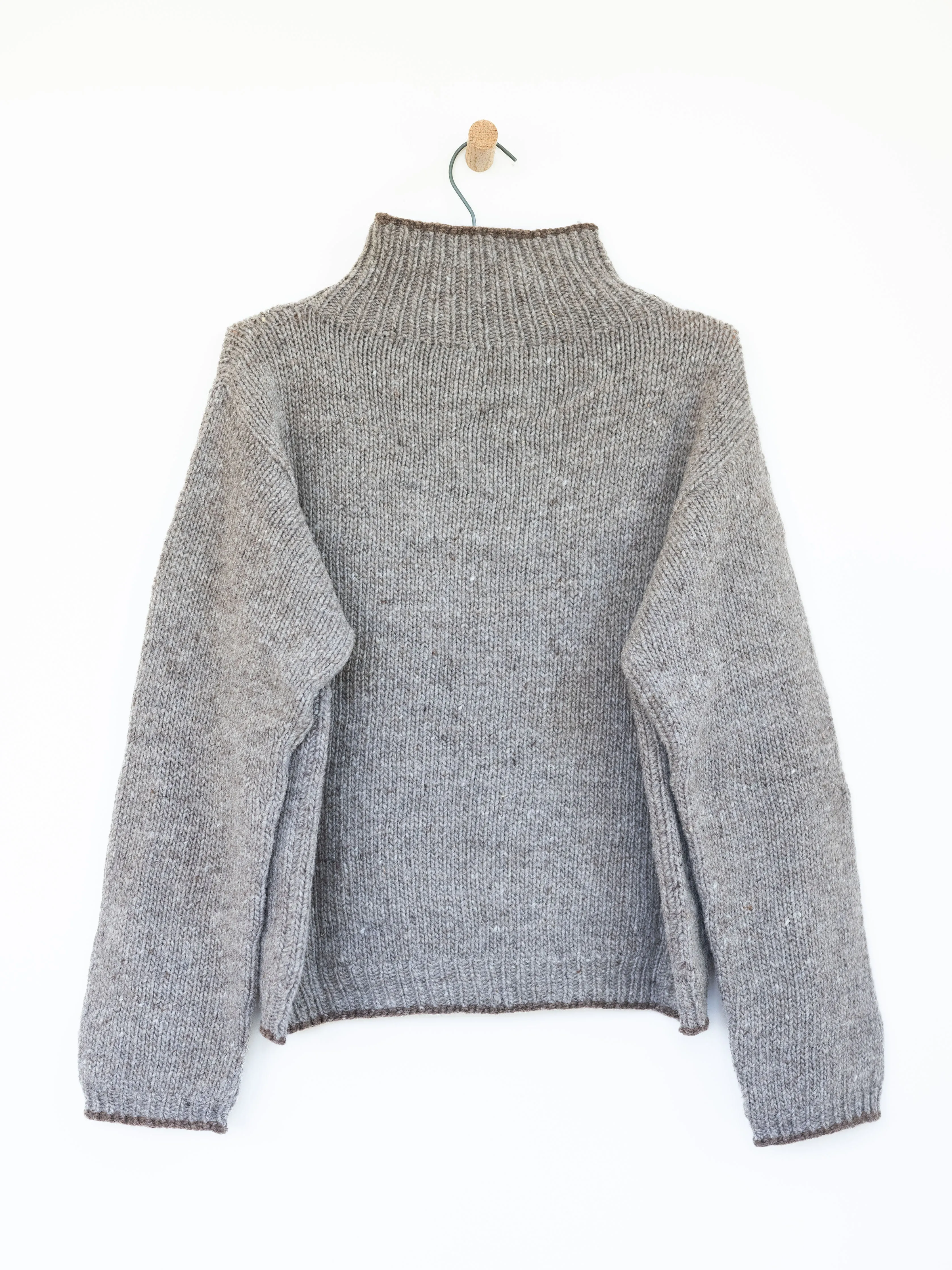 Cropped Turtleneck Sweater