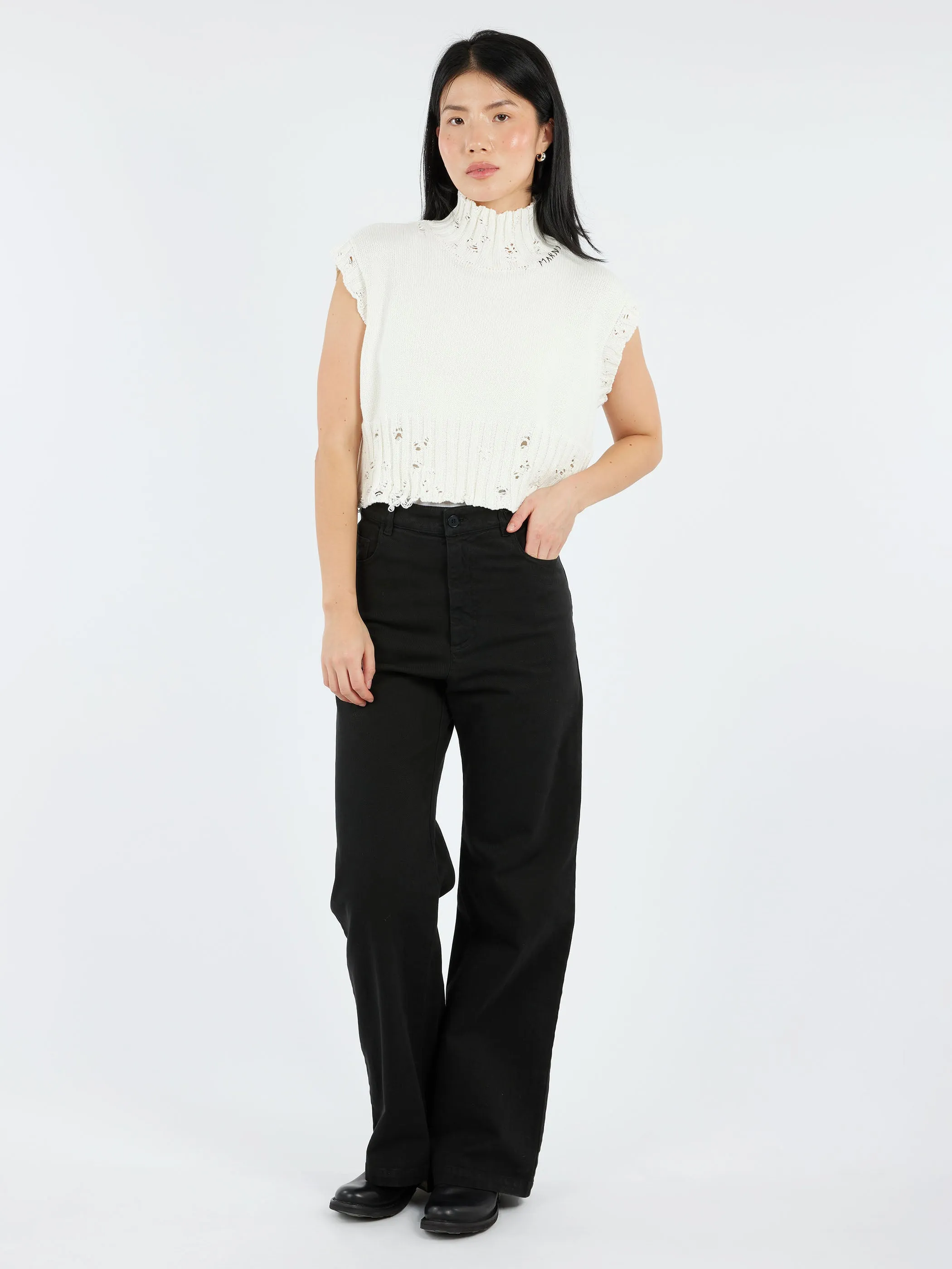 Cropped Vest
