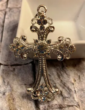 Cross Rhinestone Pendant