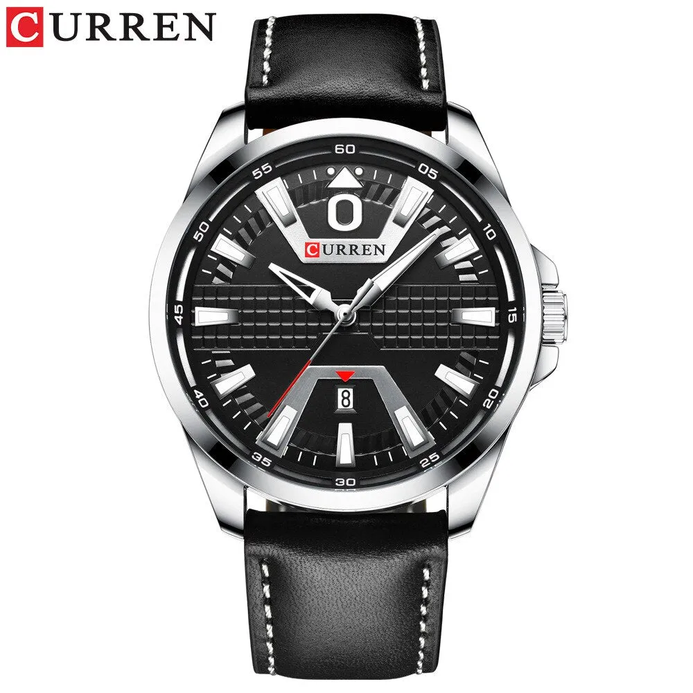 CURREN Brand New Fashion Watch Men Quartz Sport Wristwatch Classic Leather Waterproof Male Clock Luxury Mens Analog Watches