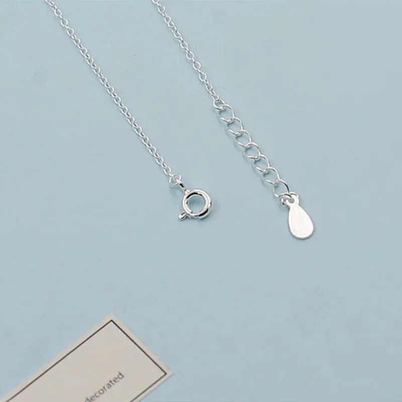 Cute Elephant Sterling Silver Necklace