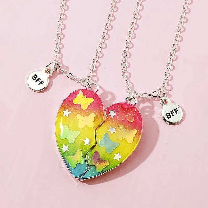 Cute Sushi BFF Necklaces Set