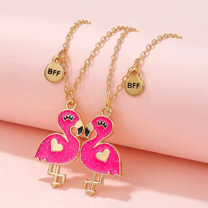 Cute Sushi BFF Necklaces Set