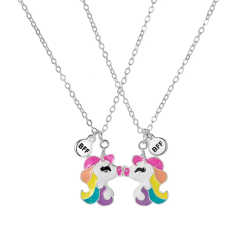 Cute Sushi BFF Necklaces Set