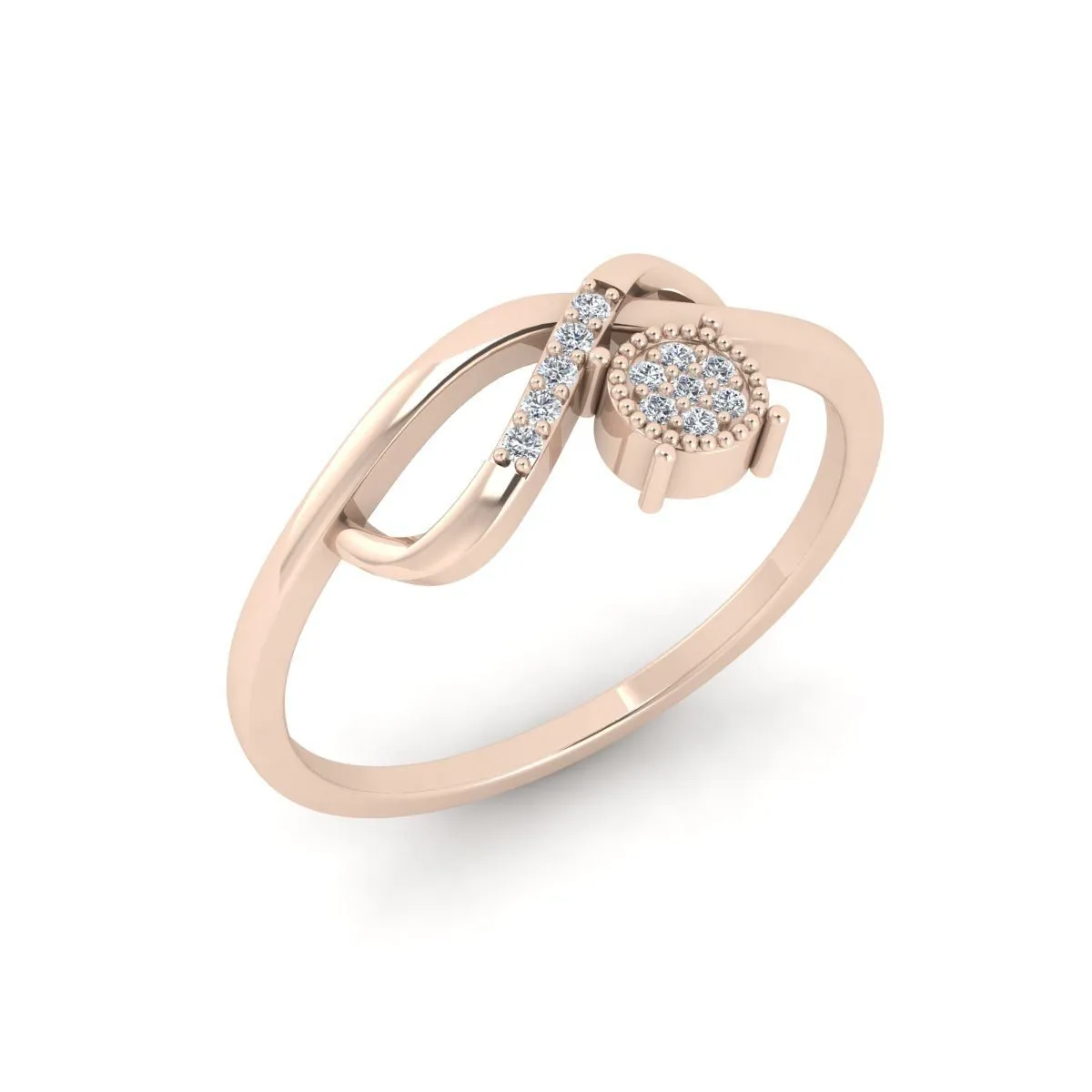 Dainty Diamond Promise Ring