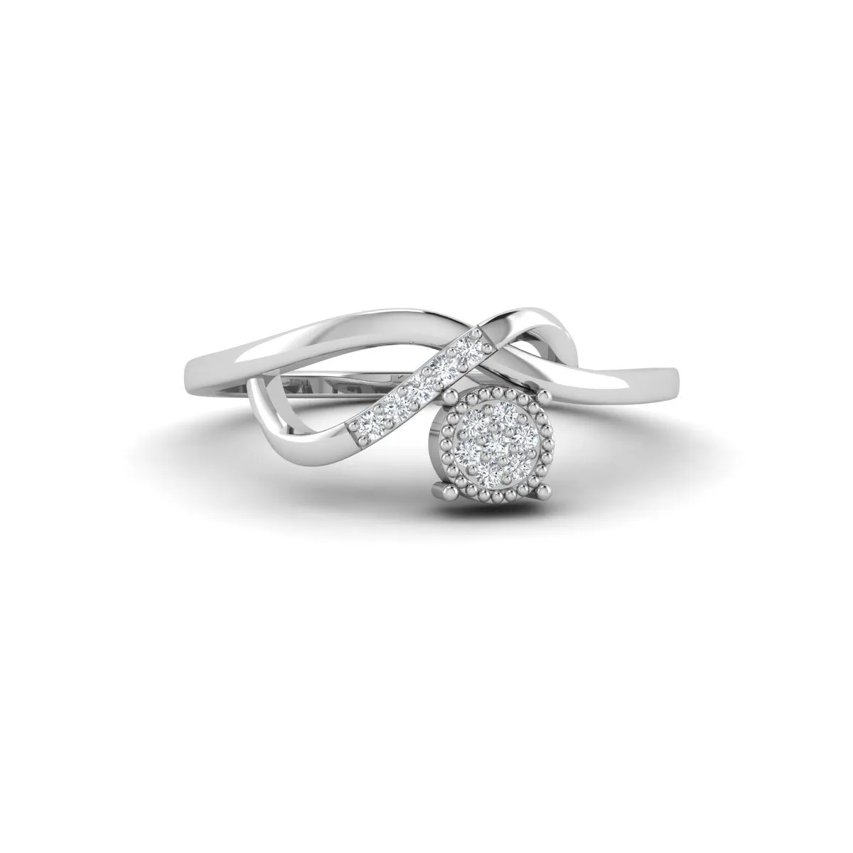 Dainty Diamond Promise Ring