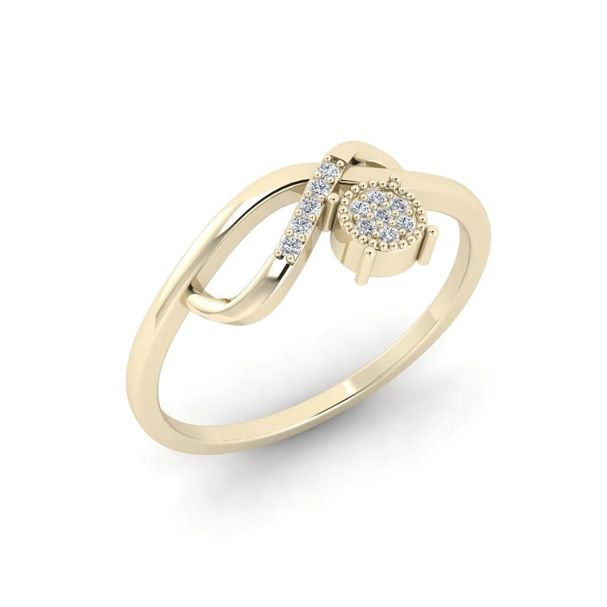 Dainty Diamond Promise Ring