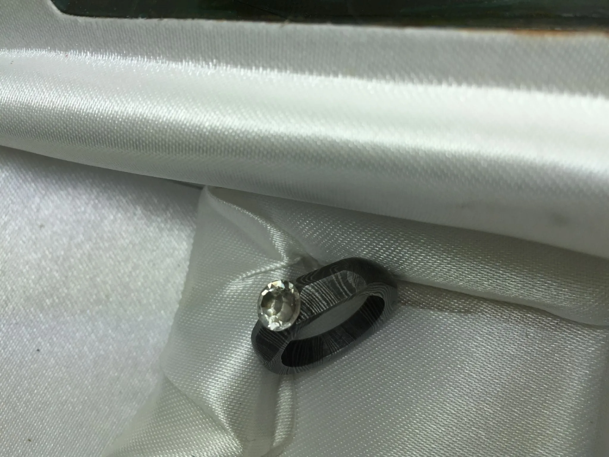 Damascus Steel Ring - R4