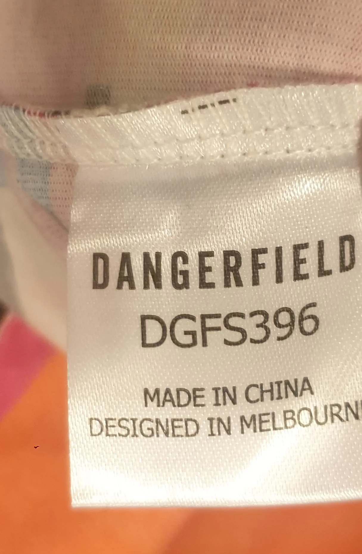 Dangerfield unique print skirt size 8, fits AU6