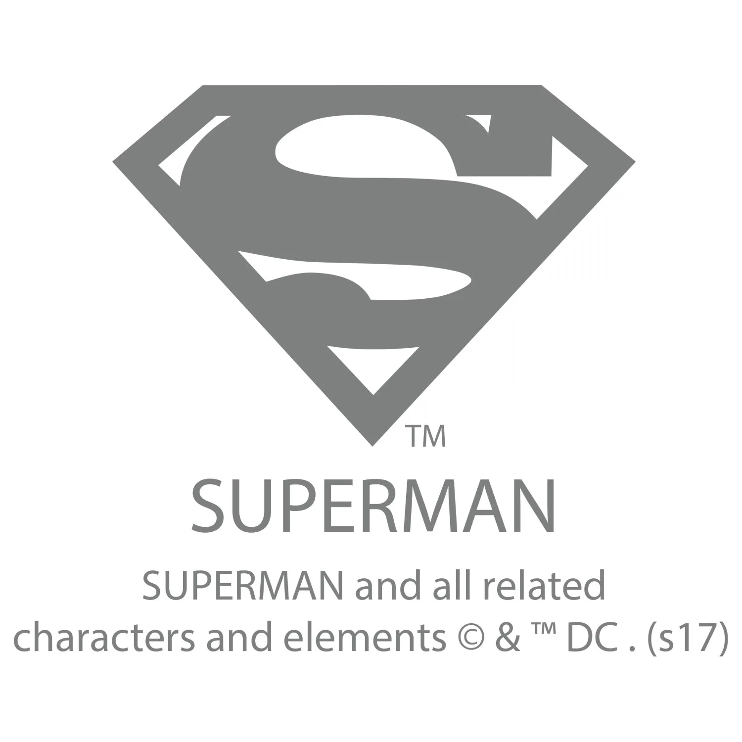 DC Comics Superman Logo Collage Official Women's T-shirt (White)