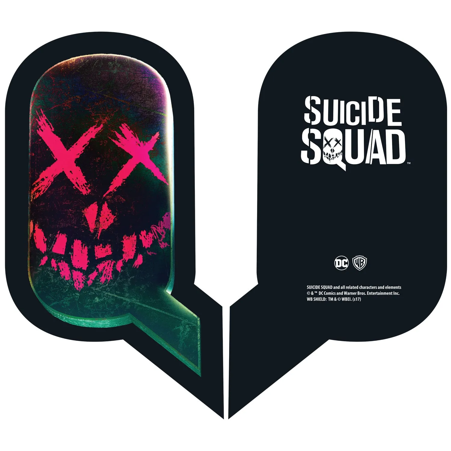 DC Suicide Squad Collage Emoji Official Women's T-shirt (White)