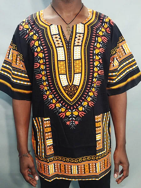 Deep Green Dashiki African Top