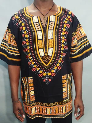 Deep Green Dashiki African Top