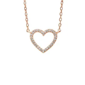 Diamond Love Heart Necklace