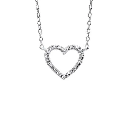 Diamond Love Heart Necklace