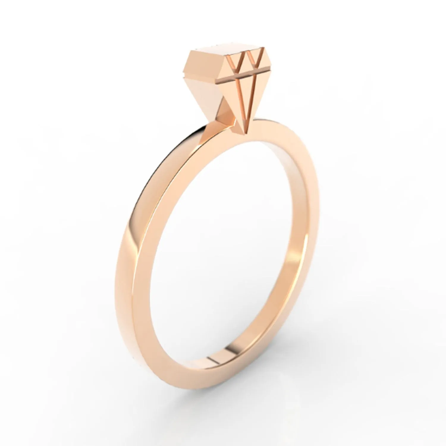 DIAMOND - SLICE RING