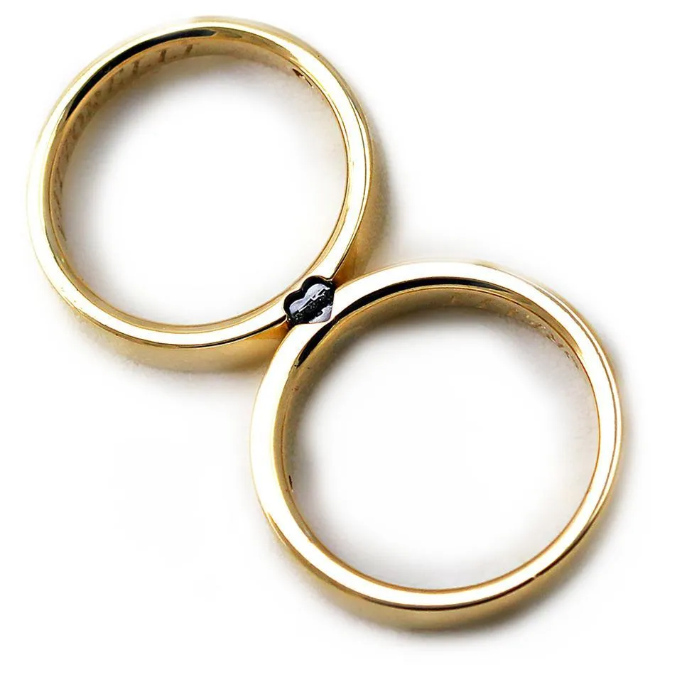 Diamonds Promise Rings for Couple