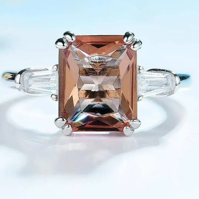 Diaspore Gemstone Color Change Rings