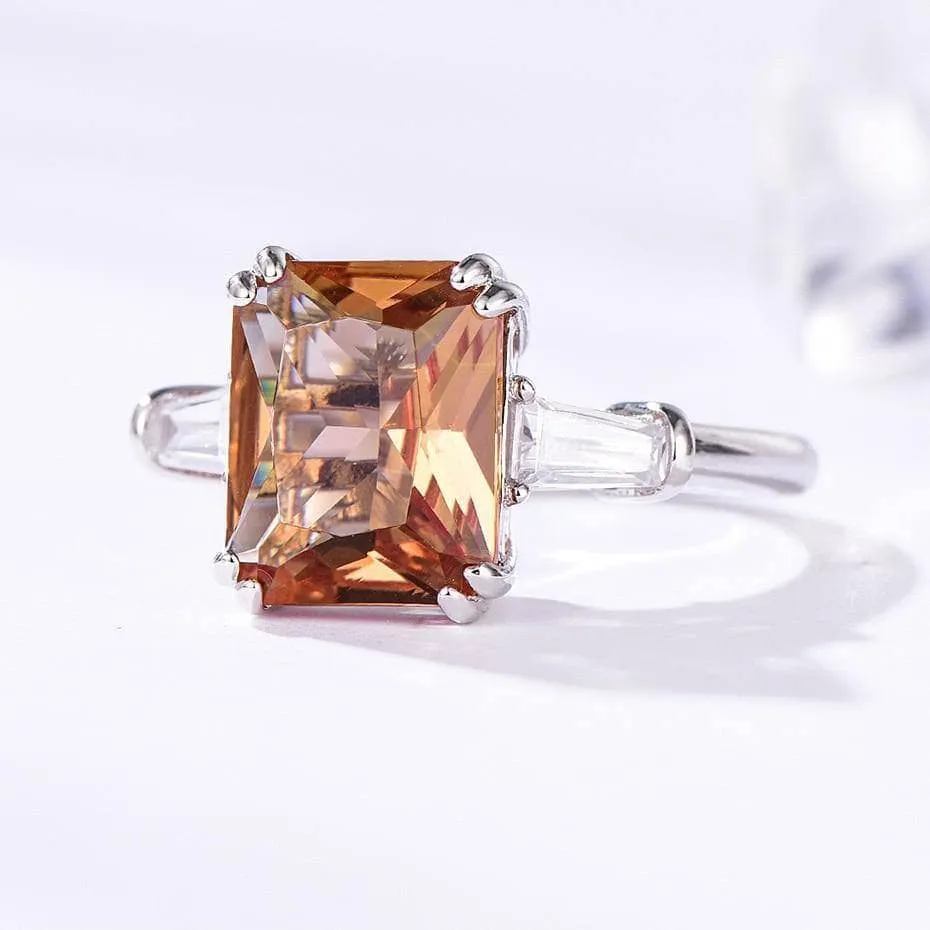 Diaspore Gemstone Color Change Rings