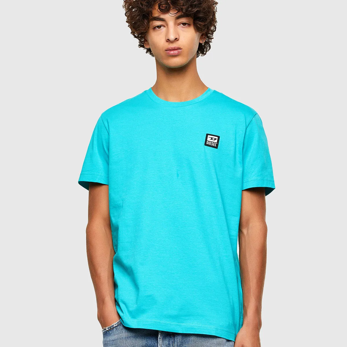 Diesel - T-DIEGOS-K30 T-Shirt in Turquoise