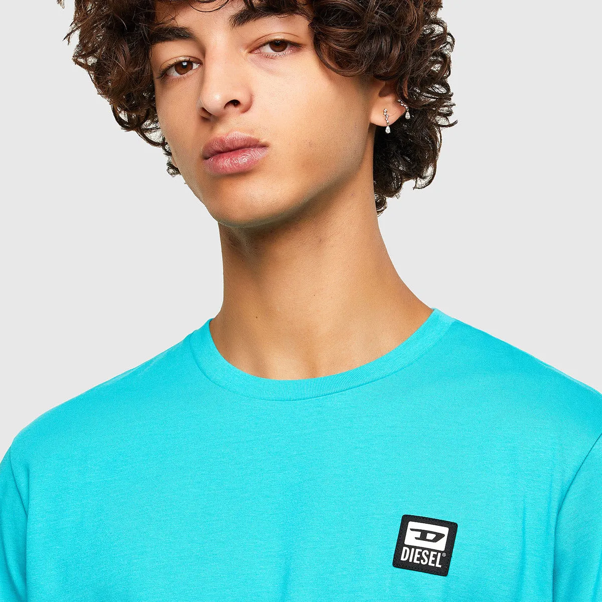 Diesel - T-DIEGOS-K30 T-Shirt in Turquoise