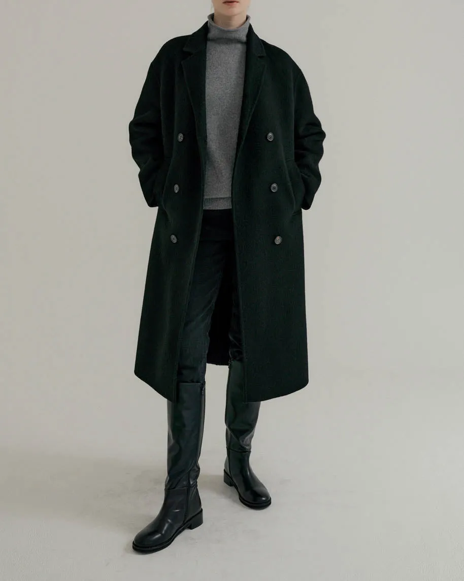 DILA SOFT WOOL MOCK TURTLENECK GREY