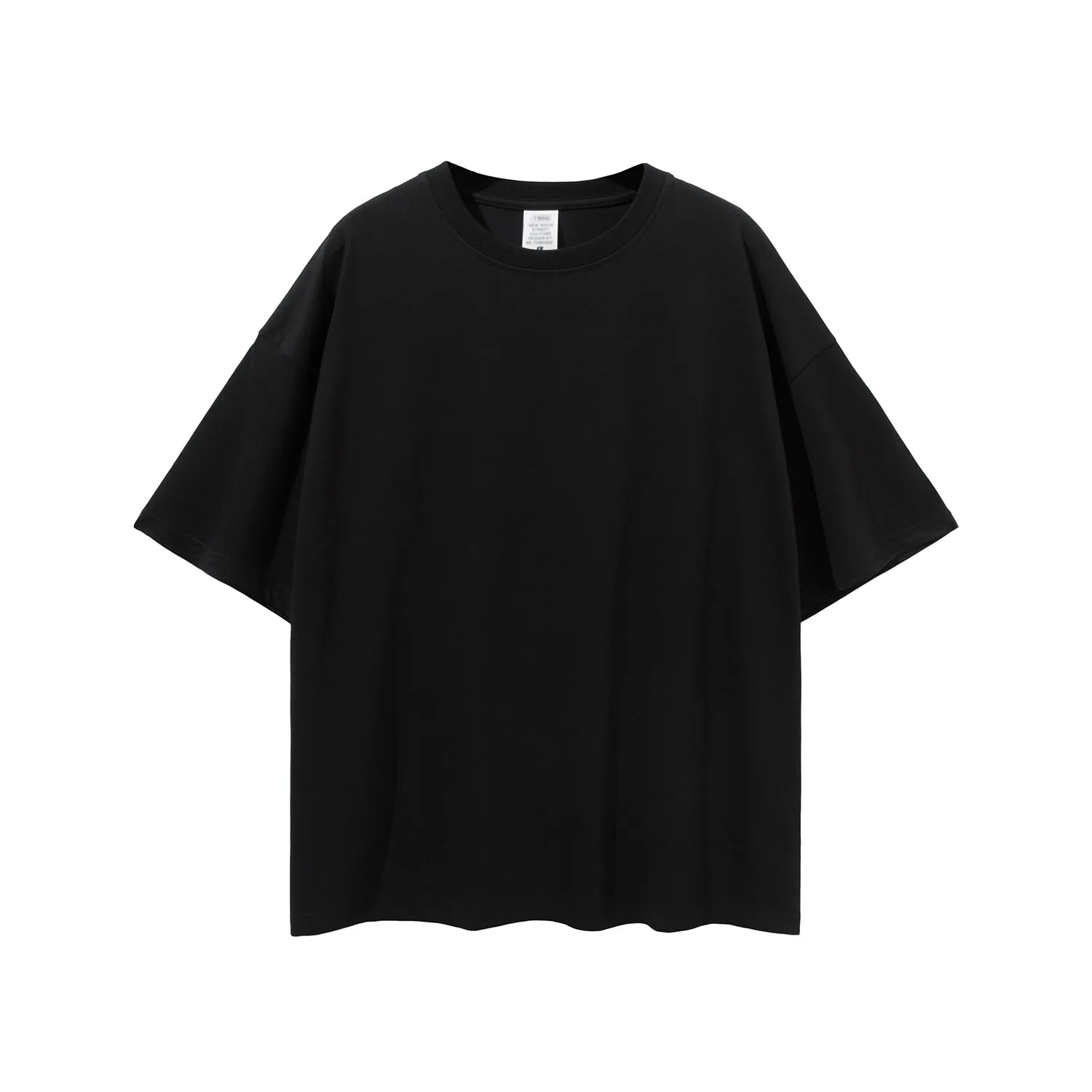 Dilbaa Two-Spirit and Navajo Nation Pride Graphic Tee Streetwear Style Black Oversize Deep Drop Shoulder Tee - 190 GSM