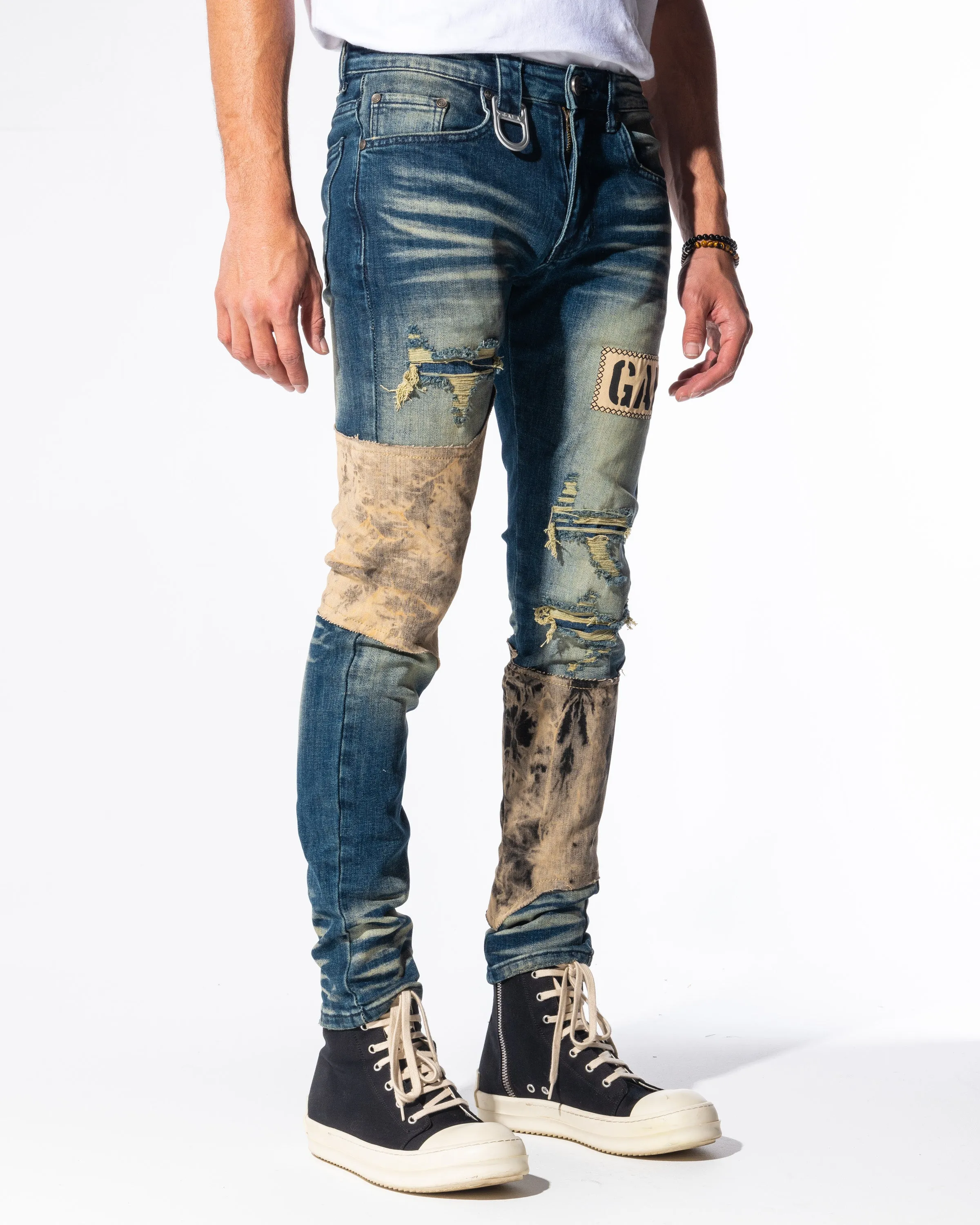 DISORDER DENIM (OIL DRIP/BLEACHED ACID)
