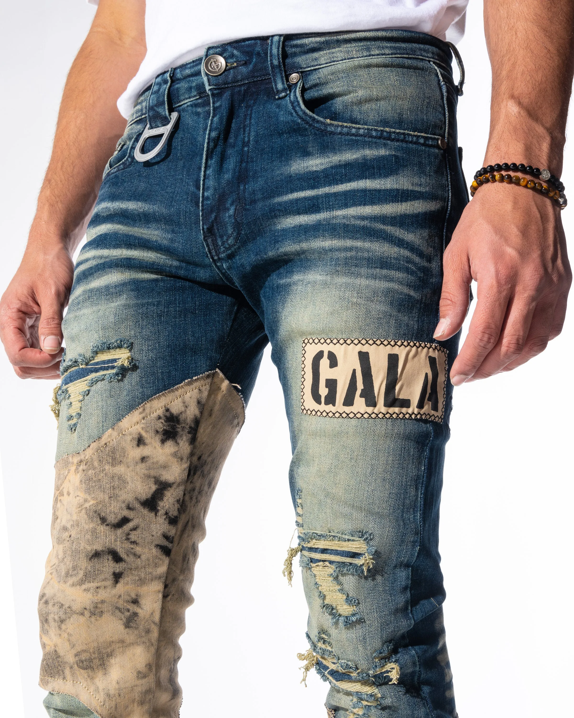 DISORDER DENIM (OIL DRIP/BLEACHED ACID)