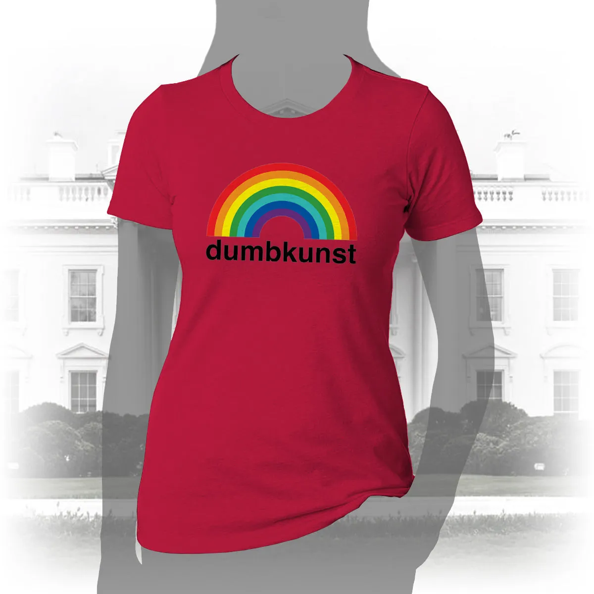 DK16: Dumb Kunst Under The Rainbow - Women's Short Sleeve